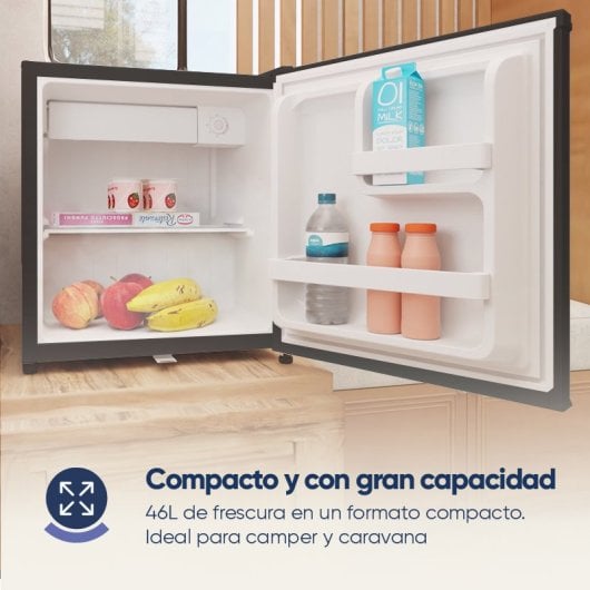 Origial COOL&FREEZE MINI 46L BLACK CAMPER 12V Frigorífico Mini 46L Negro