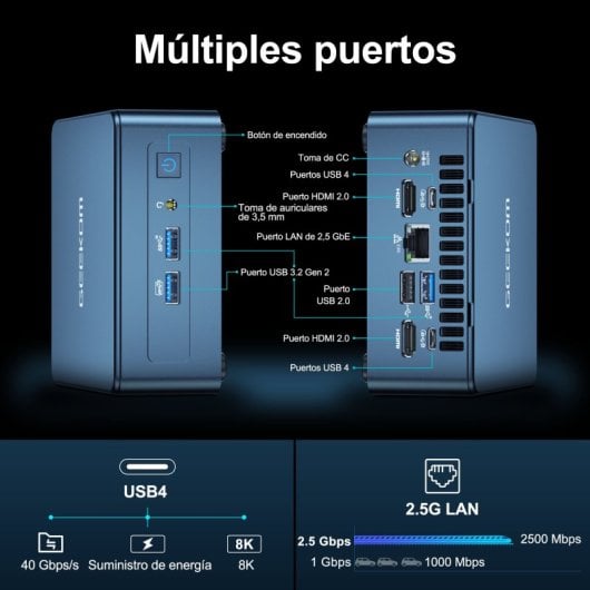 GEEKOM IT13  2025 Edition Intel Core i9-13900HK/32GB/1TB SSD