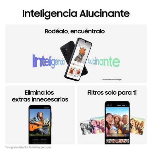 Samsung Galaxy A26 5G 6GB 128GB 6.7" Blanco