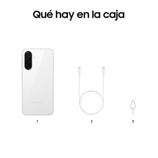 Samsung Galaxy A26 5G 6GB/128GB Smartphone 6.7" Super AMOLED 50MP 5000mAh 25W Android 15 Blanco