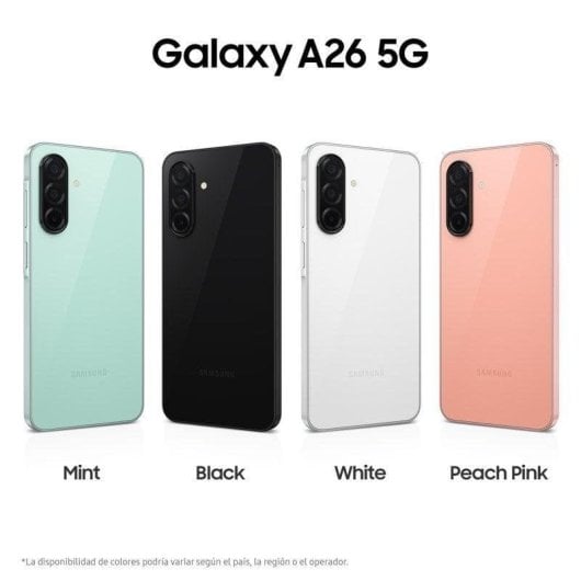 Samsung Galaxy A26 5G 8GB 256GB 6.7" Preto