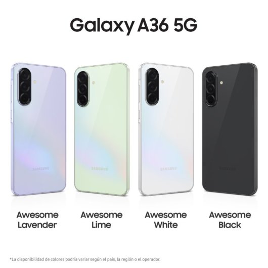 Samsung Galaxy A36 5G 6GB/128GB Smartphone 6.7" Super AMOLED 50MP 5000mAh 45W Android 15 Lima