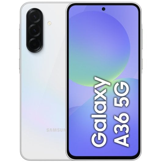 Samsung Galaxy A36 5G 6GB/128GB Smartphone 6.7" Super AMOLED 50MP 5000mAh 45W Android 15 Blanco