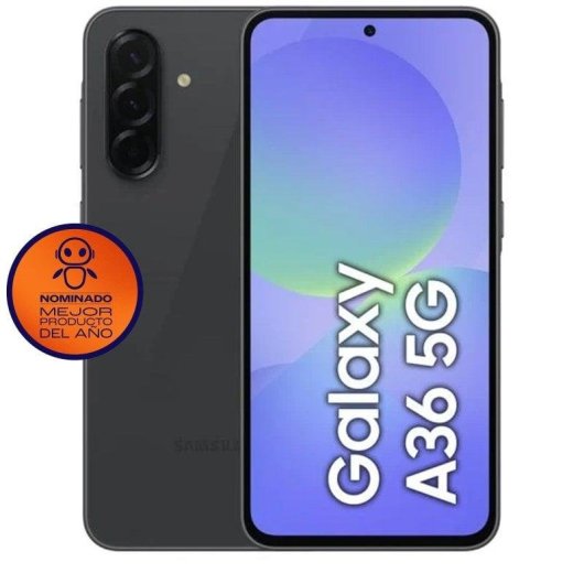 Samsung Galaxy A36 5G 6GB 128GB Noir 6,7" Écran Super AMOLED