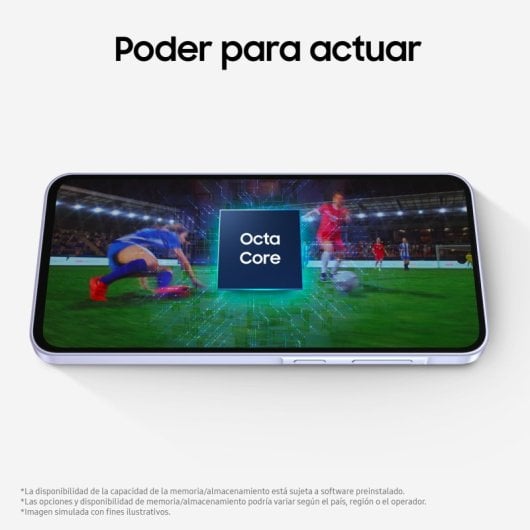 Samsung Galaxy A36 5G 6GB/128GB Smartphone 6.7" Super AMOLED 50MP 5000mAh 45W Android 15 Negro