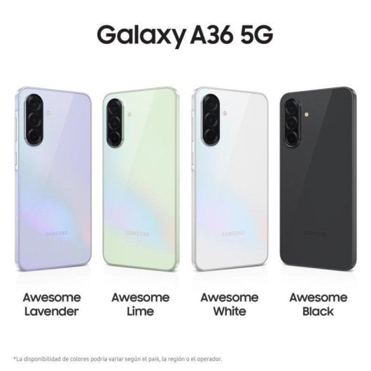 Samsung Galaxy A36 5G 8GB 256GB 6.7" Lima