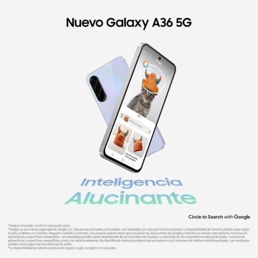 Samsung Galaxy A36 5G 8GB 256GB 6.7" Lavanda