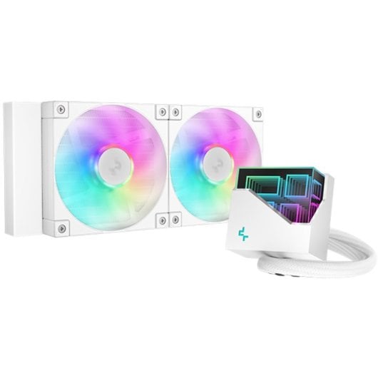 Deepcool LT240 White ARGB Kit de Refrigeração Líquida 240mm Branco