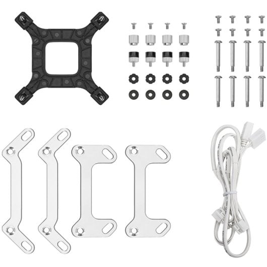 Deepcool LT240 White ARGB Kit de Refrigeração Líquida 240mm Branco
