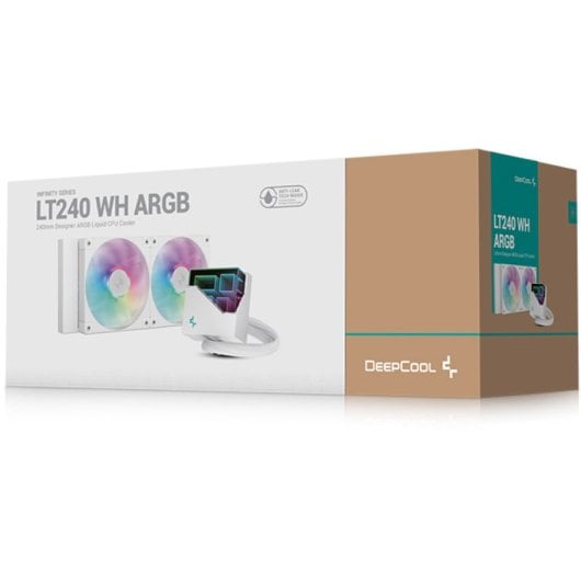 Deepcool LT240 White ARGB Kit de Refrigeração Líquida 240mm Branco