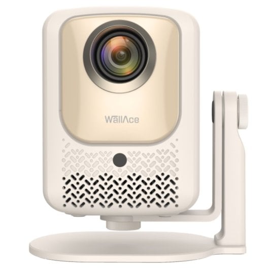 Wallace X8 Proyector Android HD 1280x720P Compatible 4K HDR 6000 Lúmenes Blanco
