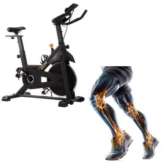 Bicicleta Ciclismo Indoor Clover Fitness CicloFit MS-201Estática