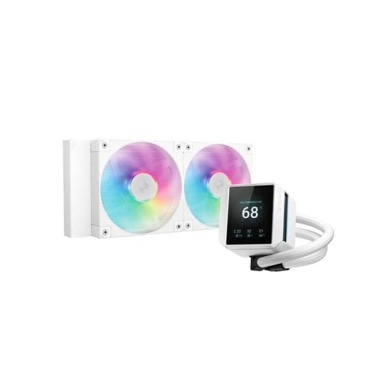 Flüssigkeitskühlung DeepCool Mystique 240 ARGB 240mm 2 Lüfter LCD