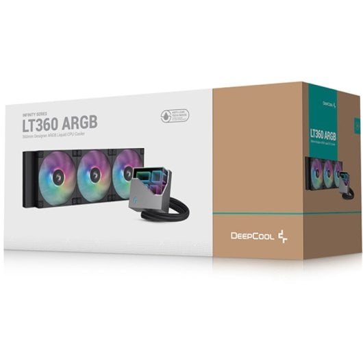 Deepcool LT360 ARGB Kit de Refrigeração Líquida 360mm Preto