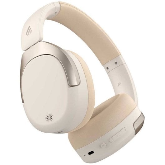 Edifier W830NB Auriculares Bluetooth Hi-Res Audio con Cancelación Activa de Ruido Ivory