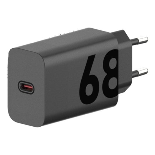 Motorola Turbopower 68W Smartphone- und Tablet-Ladegerät, Schwarz