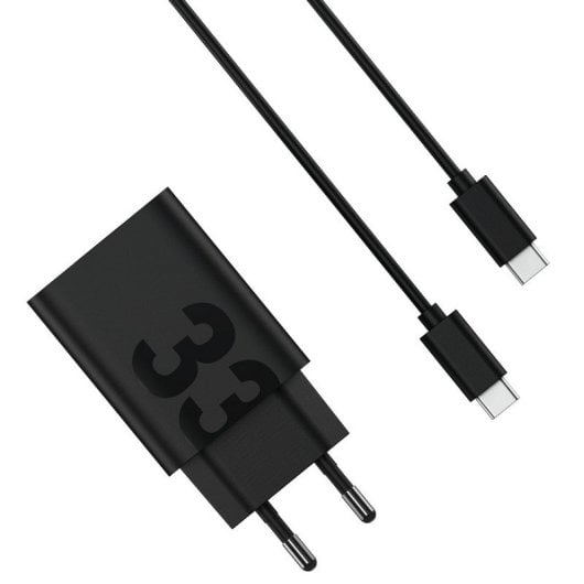 Motorola Turbopower 33W Smartphone- und Tablet-Ladegerät, Schwarz