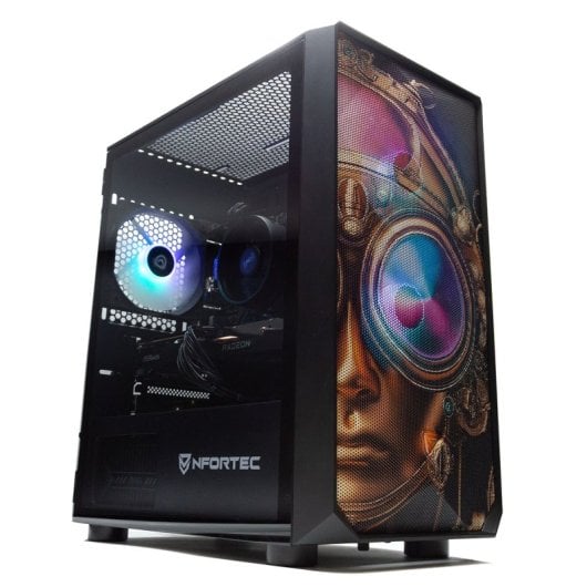 PcCom Lite AMD Ryzen 5 5500 / 16GB / 1TB SSD / RX6600 + Windows 11 Home - Steampunk