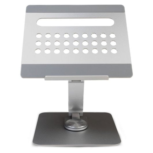 Ewent EW1269 Soporte para Portátil de Aluminio Multipuerto HDMI 4K/2x USB-A 3.0/USB-C 3.0/PD 100W/SD