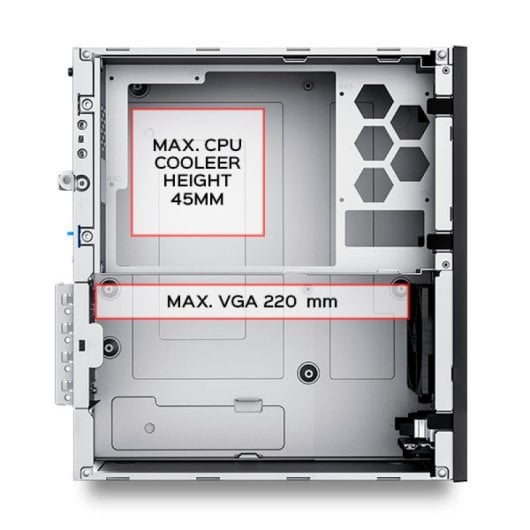 Unykach Slim Box Uk3006 8litres Sff Micro Atx 150w Flex