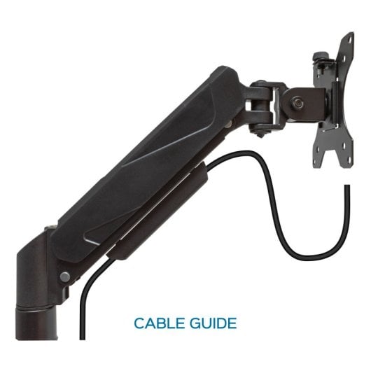 UNYKAch Soporte Doble de Escritorio con Resorte de Gas para Monitores 13-32"