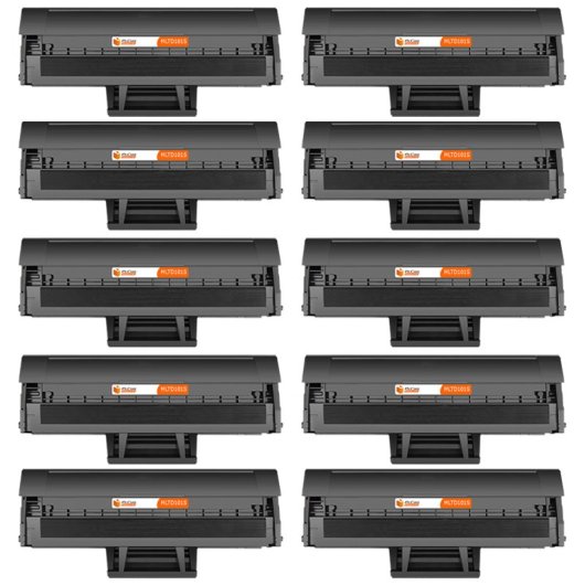 PcCom Essential Samsung MLT-D101S Tóner Compatible Negro Pack 10