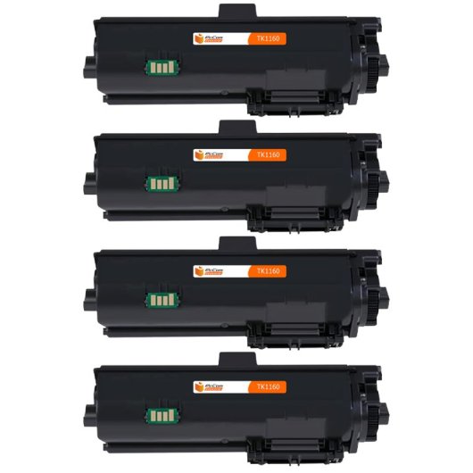 PcCom Essential Kyocera TK1160 Tóner Compatible Negro Pack 4