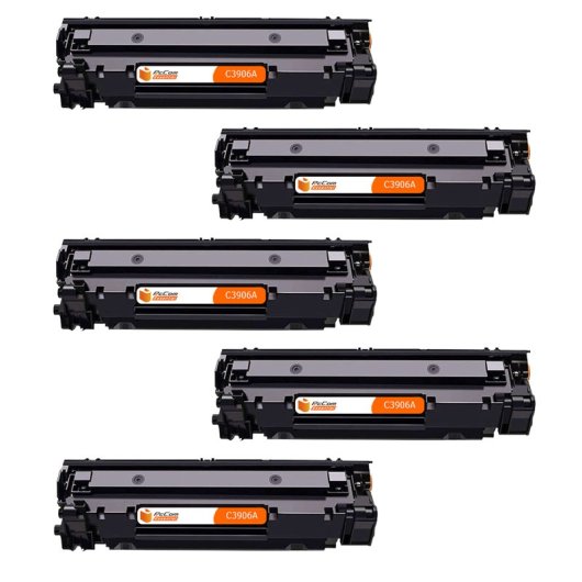 PcCom Essential HP C3906A/06A Tóner Compatible Negro Pack 5