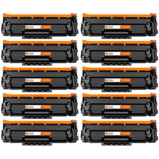 PcCom Essential HP W1390X/139X Tóner Compatible Negro Pack 10