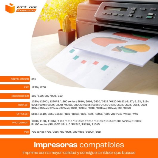 PcCom Essential HP 78 Cartucho Tinta Compatible Tricolor