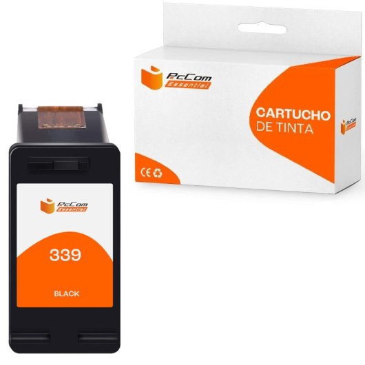 PcCom Essential HP 339 Cartucho Tinta Compatible Negro