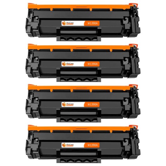 PcCom Essential HP W1390A/139A Tóner Compatible Negro Pack 4