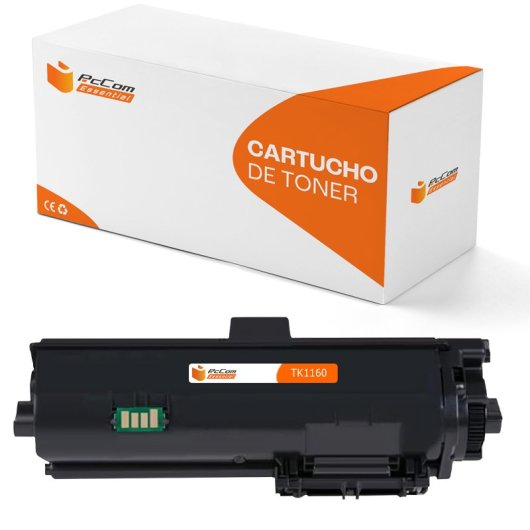 PcCom Essential Kyocera TK1160 Tóner Compatible Negro