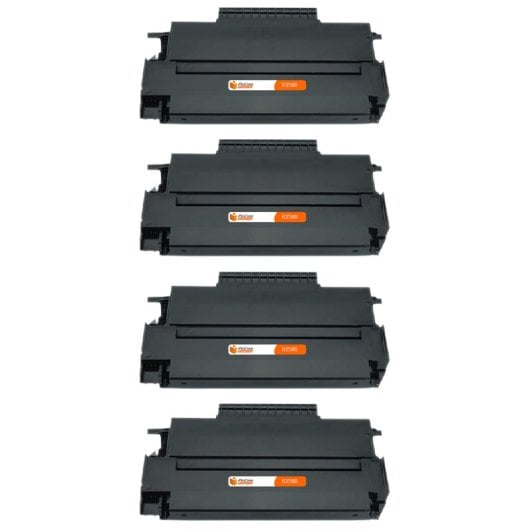 PcCom Essential OKI B2500/B2520/B2540 Tóner Compatible Negro Pack 4