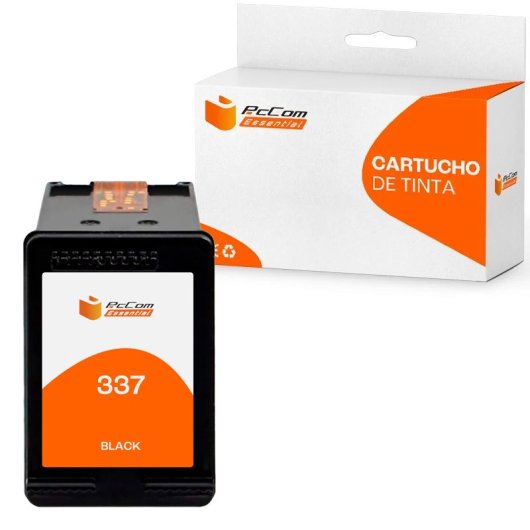 PcCom Essential HP 337 Cartucho Tinta Compatible Negro
