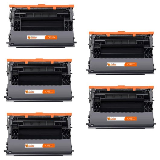 PcCom Essential HP CF237X/37X Tóner Compatible Negro Pack 5