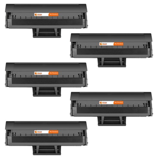 PcCom Essential Samsung MLT-D101S Tóner Compatible Negro Pack 5