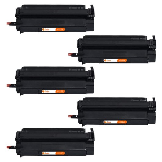 PcCom Essential HP 15A/13A/24A Tóner Compatible Negro Pack 5