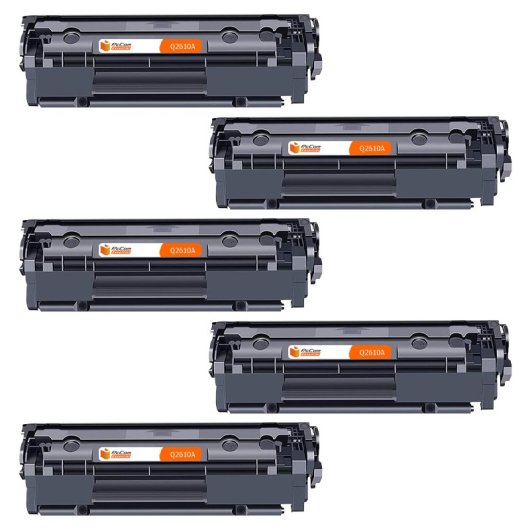 PcCom Essential HP Q2610A/10A Tóner Compatible Negro Pack 5