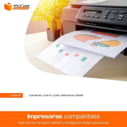 PcCom Essential HP C4092A/92A Tóner Compatible Negro