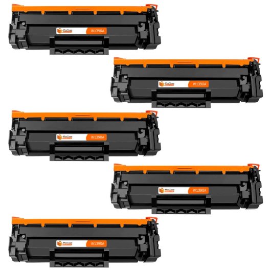 PcCom Essential HP W1390A/139A Tóner Compatible Negro Pack 5