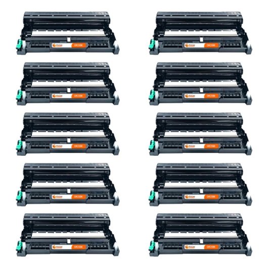 PcCom Essential Brother DR2000 Tambor Compatible Negro Pack 10