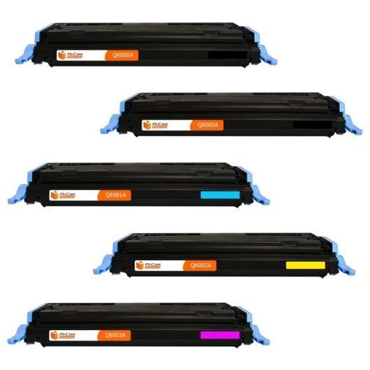 PcCom Essential HP 124A Tóner Compatible Negro/Cian/Magenta/Amarillo Pack 5