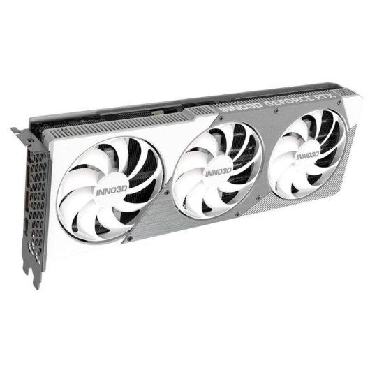 Carte graphique Inno3D GeForce RTX 5070 Ti X3 OC 16 Go GDDR7 DLSS 4 Reflex 2 IA RTX Ray Tracing blanc