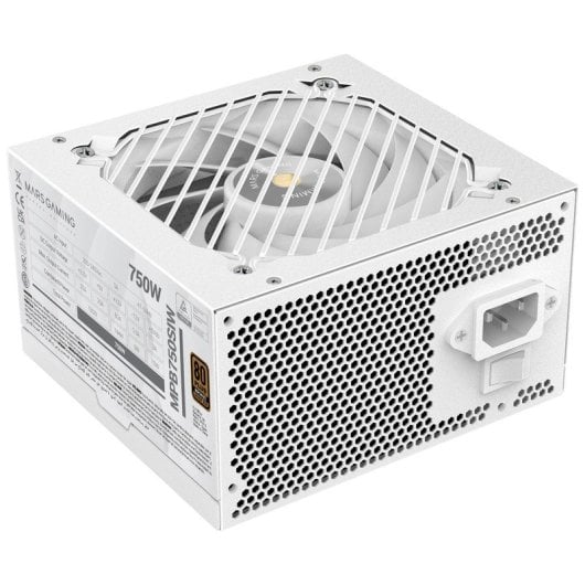 Mars Gaming MPB750SI Fonte de Alimentação ATX 750W 7 Anos de Garantia 80Plus Bronze 90% Branca