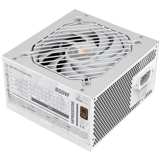 Mars Gaming Mpb850si Netzteil ATX 850 W 7 Jahre Garantie 80plus Bronze 90 % Weiß