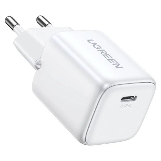 Chargeur Ugreen Nexode Mini Gan 30w Blanc