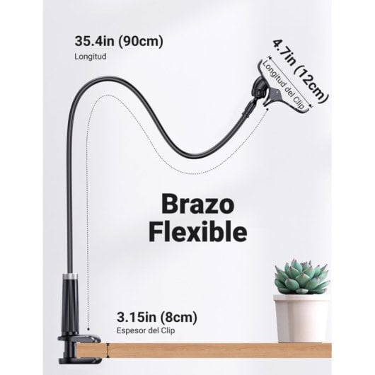 Ugreen Universal Flexible Black Support