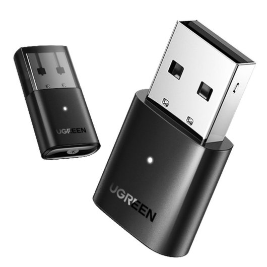 Ugreen 80889 Adaptador USB Bluetooth 5.0 Preto