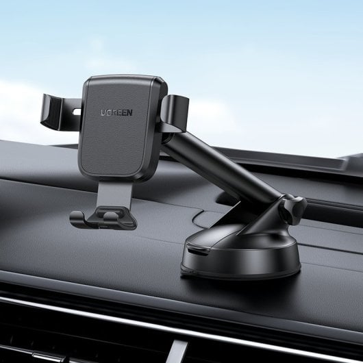 Ugreen Car Support Saugnapf Schwarz